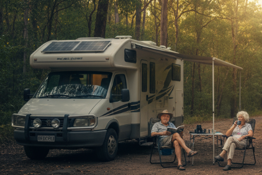 Free camping Cairns guide showing Far North Queensland coastal location, nearby rest areas, facilities, and overnight stop options for grey nomads travelling around Cairns