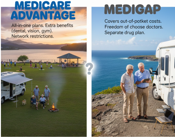 Medicare Advantage vs. Medigap for Full-Time RV Retirees: Which One Actually Works on the Road?