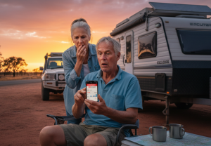 Work on the road Australia grey nomads opening your banking app and realise that the budget you carefully planned at the kitchen table is not quite stretching the way you expected.