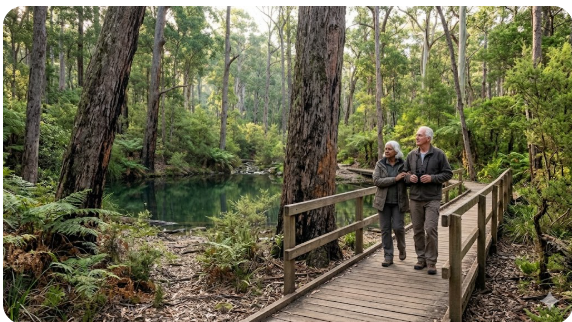 Greenbushes Pool Boardwalk Accessible Walking Trail WA