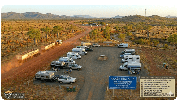 Kajabbi Rest Area — Free Camping for Senior Grey Nomads on the Gulf Developmental Road 2026