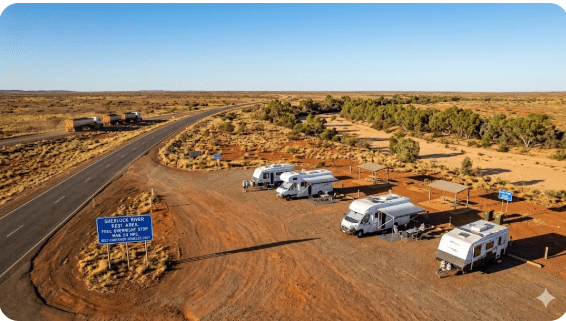 Is the Sherlock River Rest Area a safe overnight stop for grey nomads driving the Great Northern Highway between Karratha and Port Hedland in 2026 — or should you keep driving?