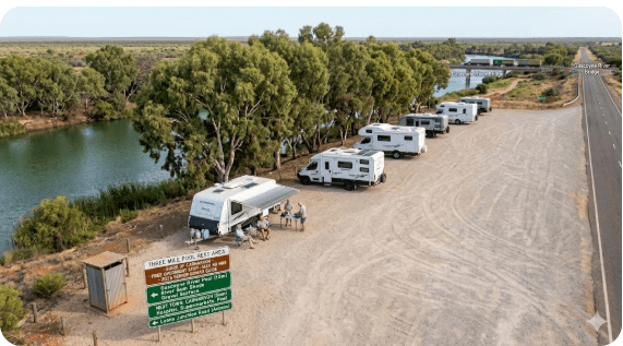 Three Mile Pool Rest Area is a hidden gem among free camping stops for senior grey nomads travelling through the Gascoyne region of Western Australia in 2026.