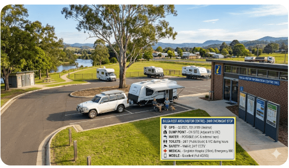 Bundarra Rest Area 2026 guide for grey nomads. Accurate NSW GPS, toilets, water advice, dump point planning, safety, medical info and what to expect at this free riverside camp.