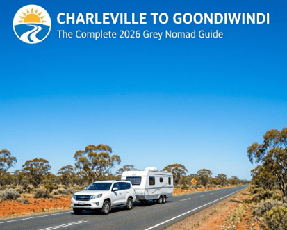 The complete 2026 guide for senior grey nomads driving from Charleville to Goondiwindi. Covers free camping, fuel stops, hospitals, and road conditions.