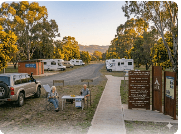 Culcairn Rest Area — 24hr Free Camping Guide 2026