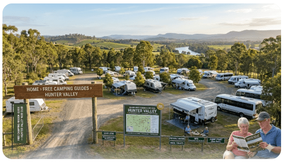 Hunter Valley Free Camping — Complete Grey Nomad Guide 2026 NSW