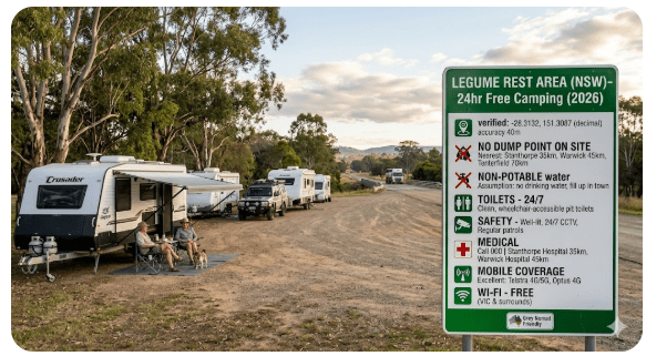 Bruxner Highway in northern NSW, just a stone's throw from the Queensland border, Legume is far more than just a spot to stretch your legs.