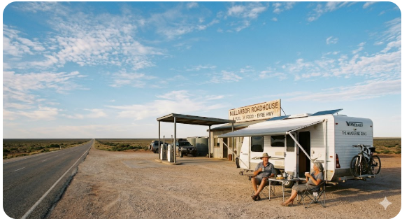 Balladonia Roadhouse Rest Area — Major Nullarbor Stop, Every Grey Nomad Passes Through