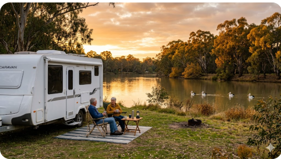 Murray Bridge Rest Areas — Dukes Highway Senior Grey Nomad Guide SA 2026