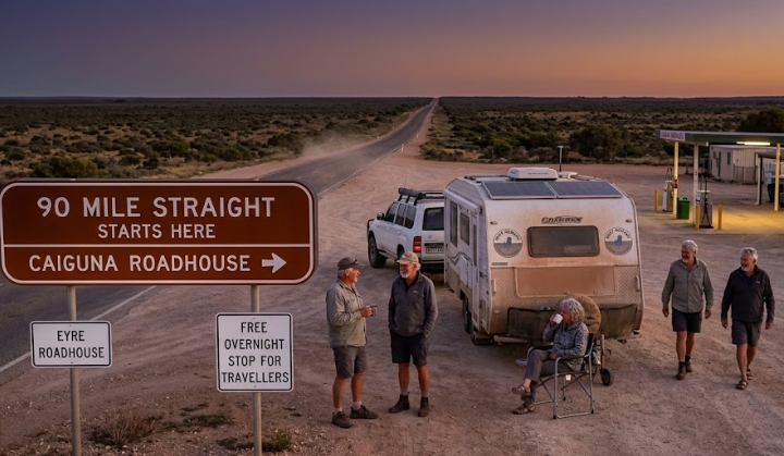 Caiguna Roadhouse Rest Area — Nullarbor Overnight Stop Grey Nomad Guide 2026