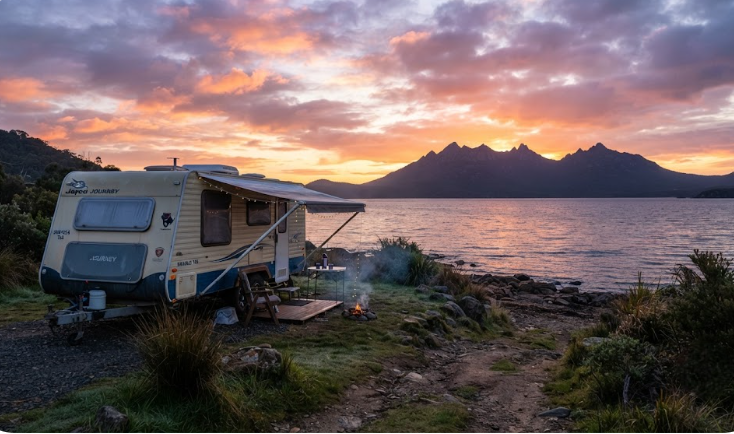 Free Camping Swansea Tasmania — East Coast Grey Nomad Guide 2026